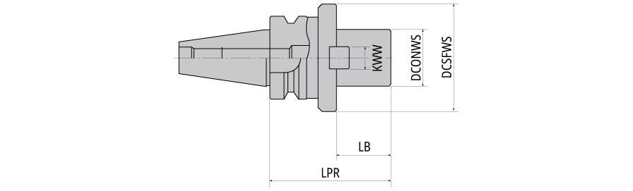 BT30-FMNA25.4-40